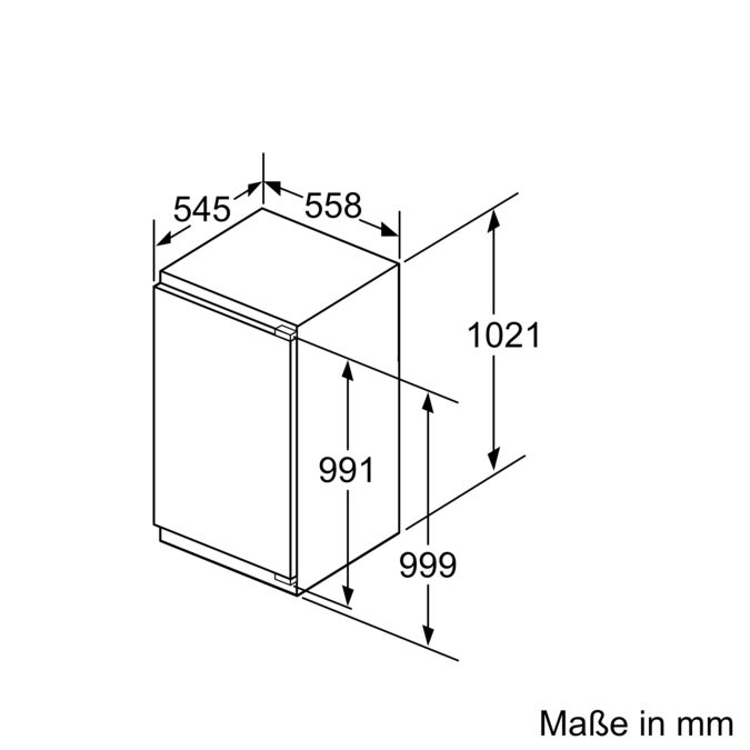Serie | 6 Einbau-Kühlschrank 102.5 x 56 cm KIR31AF30 KIR31AF30-12