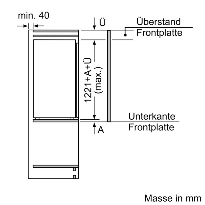 Serie | 6 Einbau-Kühlschrank 122.5 x 56 cm KIR41SD30 KIR41SD30-3