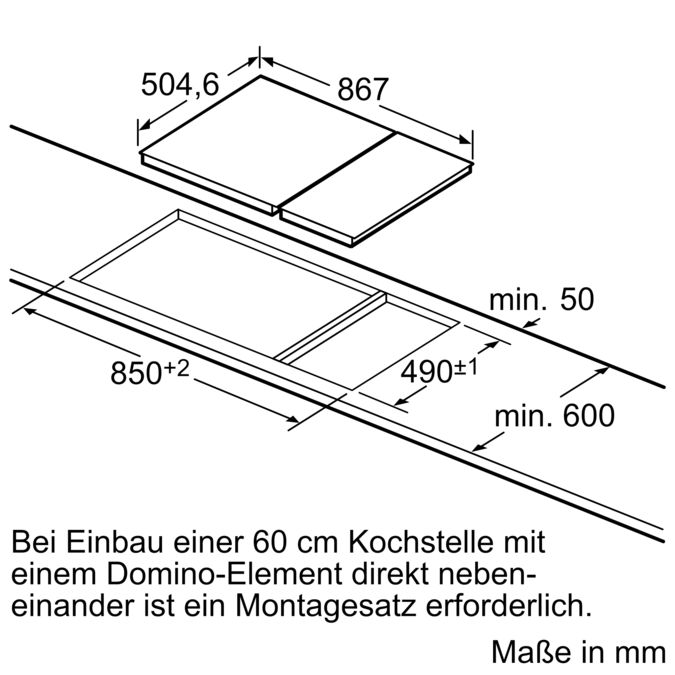Serie | 2 Domino-Kochfeld, Elektro 30 cm PCX345E PCX345E-4