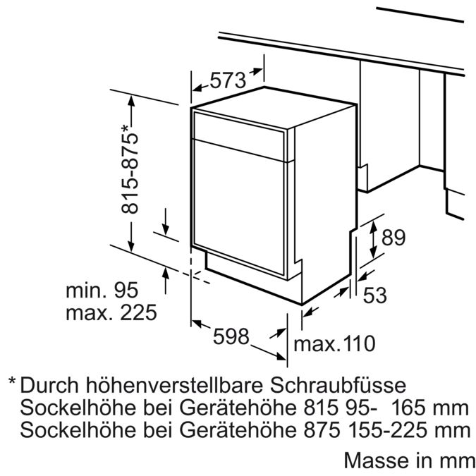 Serie | 4 Unterbau-Geschirrspüler 60 cm weiß SMD50E82CH SMD50E82CH-6