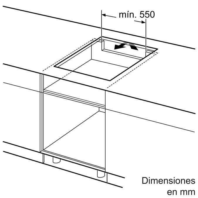 Series 6 Induction hob 60 cm Black, surface mount without frame PVQ651FC5E PVQ651FC5E-7