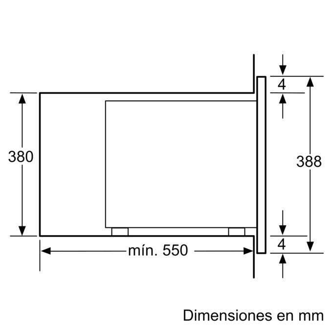 HMT84G651 Microondas integrable