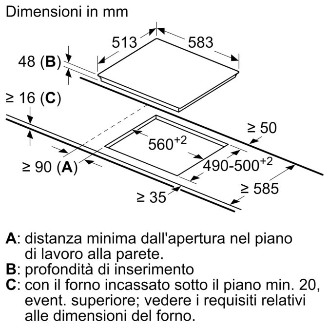 Serie 4 Piano cottura elettrico 60 cm Nero, con profili PKF645B17E PKF645B17E-6