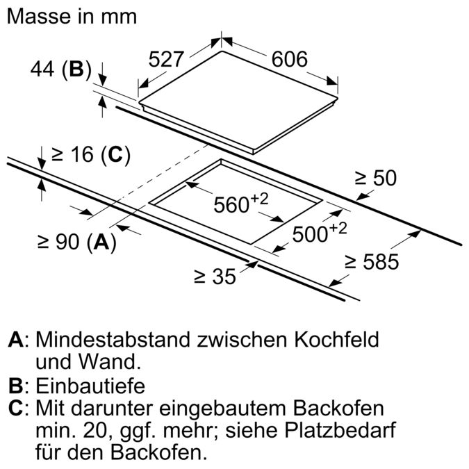 Serie 8 Elektrokochfeld 60 cm Schwarz PKN675DP1C PKN675DP1C-7