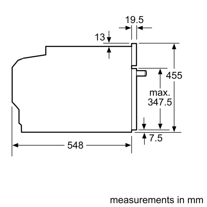 Духовой шкаф bosch cmg633bw1 белый