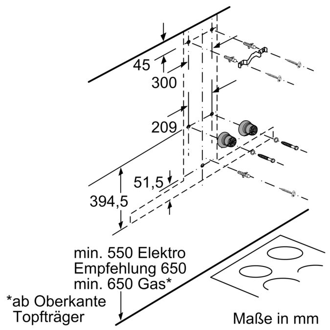 Serie | 8 Wandesse 90 cm Edelstahl DWB098J50 DWB098J50-9