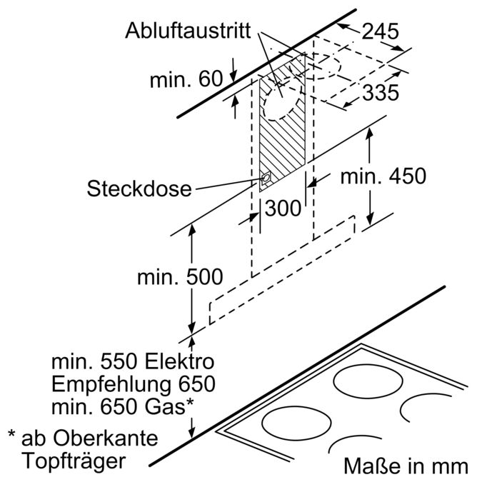 Serie | 8 Wandesse 90 cm Edelstahl DWB098J50 DWB098J50-7