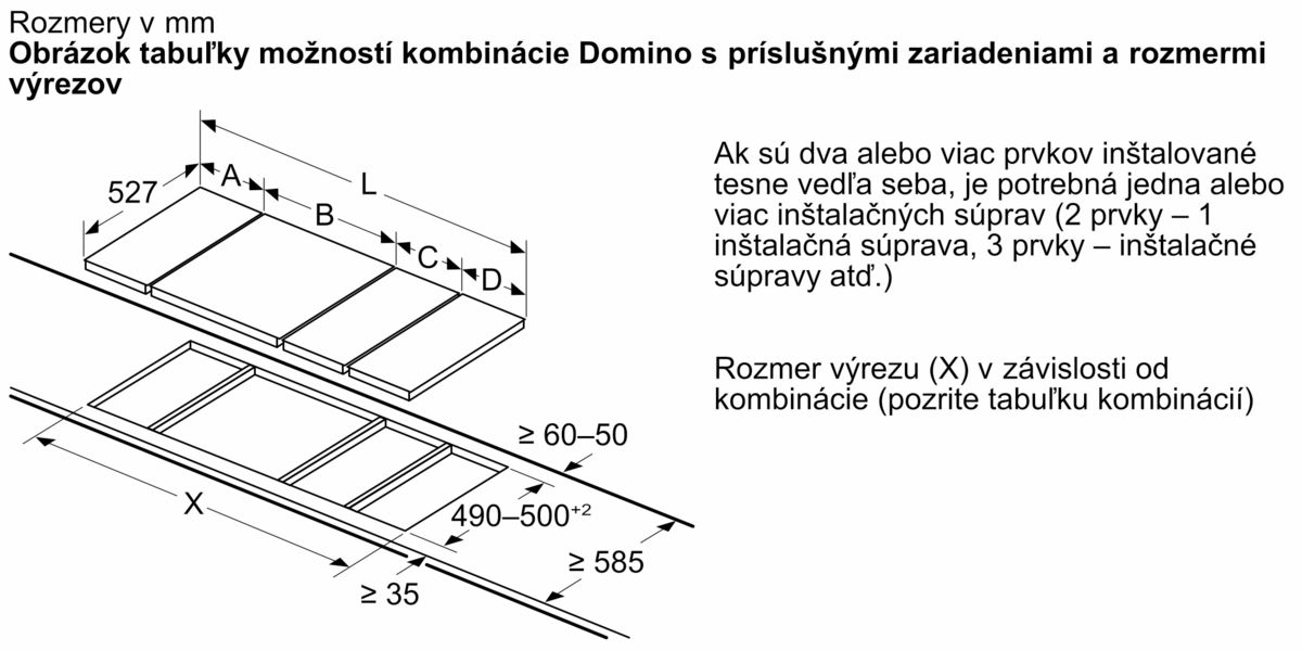 Serie | 8 Domino varný panel, elektrický 30 cm PKF375N14E PKF375N14E-5