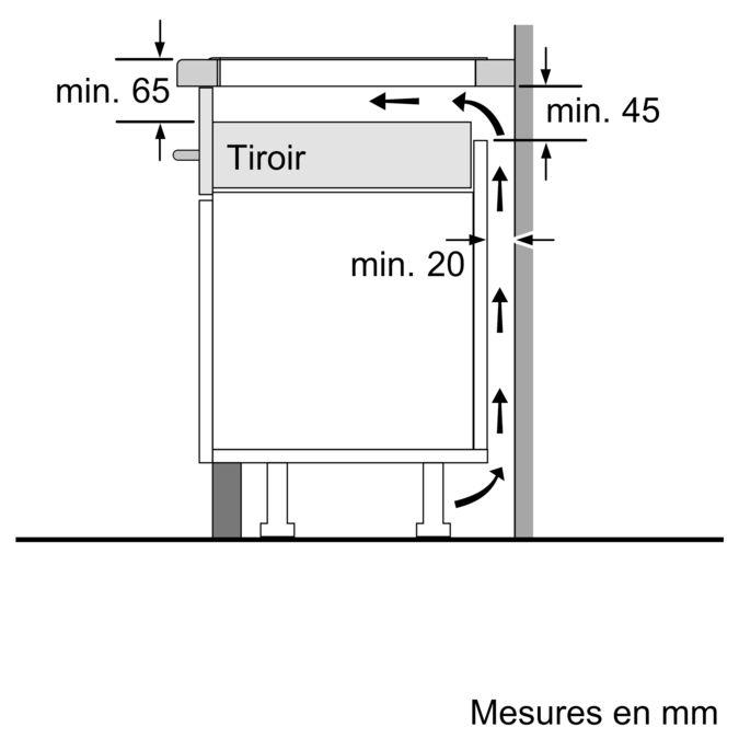 Série 6 Table à induction 60 cm Quartz, sans cadre PIJ633FB1E PIJ633FB1E-6