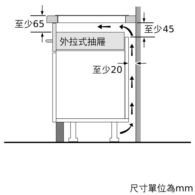 Serie | 6 電磁爐 60 cm 黑色, surface mount with frame PIJ675FC1E PIJ675FC1E-6
