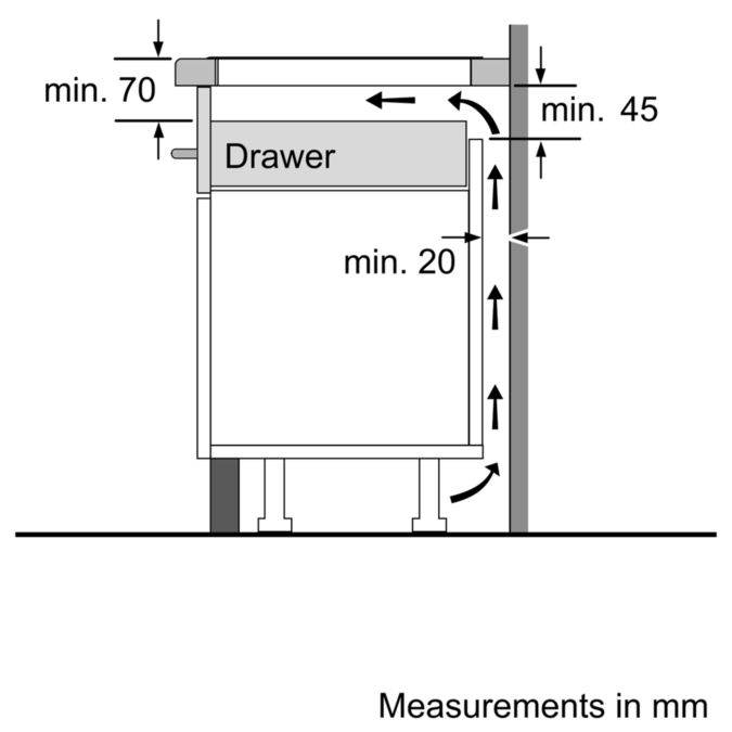 60 cm Sensor Plus Induktions - Kochstelle Glaskeramik PIE601N24E PIE601N24E-4