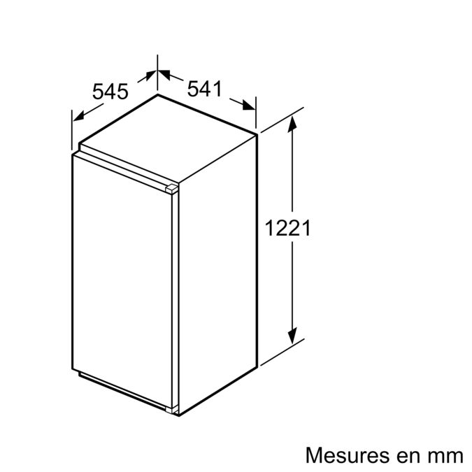Serie | 4 Réfrigérateur intégrable avec compartiment congélation KIR41VS30 KIR41VS30-2
