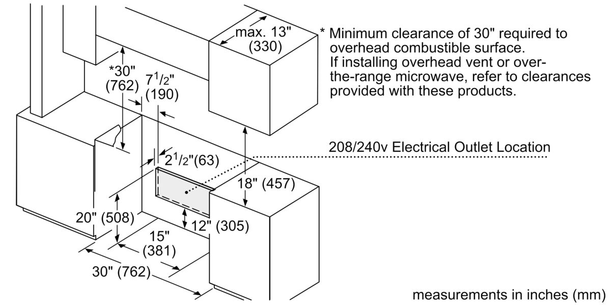 800 Series Electric Slide-in Range 30'' Stainless Steel HEI8054U HEI8054U-9