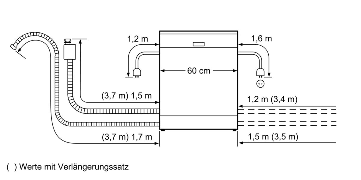 Serie | 4 Opvaskemaskine til underbygning 60 cm sort SMU46CB01S SMU46CB01S-7
