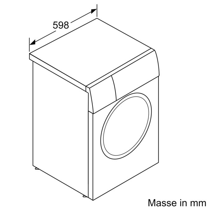 Serie 8 Waschmaschine, Frontloader 10 kg 1600 U/min. WGB25604CH WGB25604CH-12