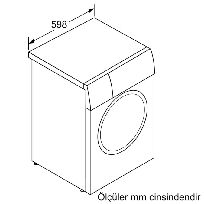 Çamaşır yıkama kurutma makinesi WVH28440TR WVH28440TR-3