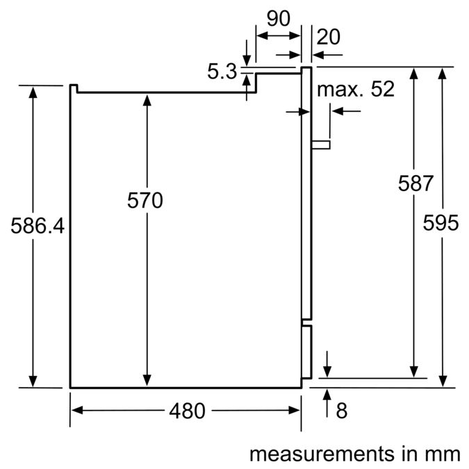 SCE63M05AU Builtin compact dishwasher BOSCH NZ