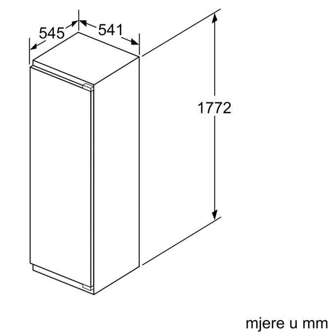 Serie | 4 Ugradbeni hladnjak 177.5 x 56 cm KIR81VS30 KIR81VS30-5