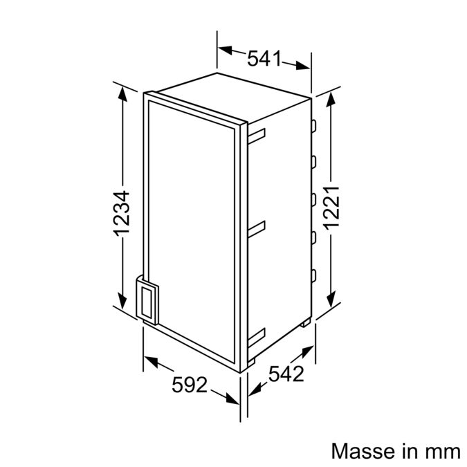 Serie | 4 Einbau Kühlautomat Einbau dekorfähig KFL24A60 KFL24A60-5