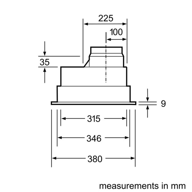 Serie | 4 Composants du ventilateur Argent métallisé DHL555BCH DHL555BCH-6