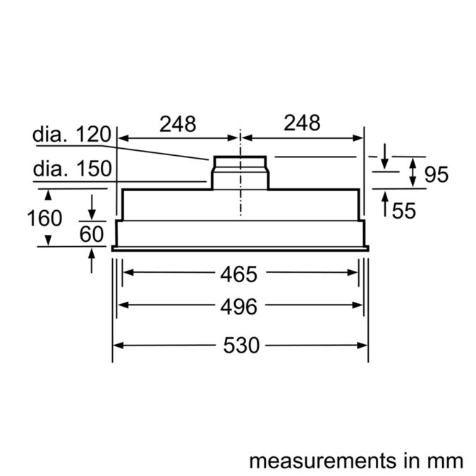 Serie | 4 Composants du ventilateur Argent métallisé DHL555BCH DHL555BCH-5