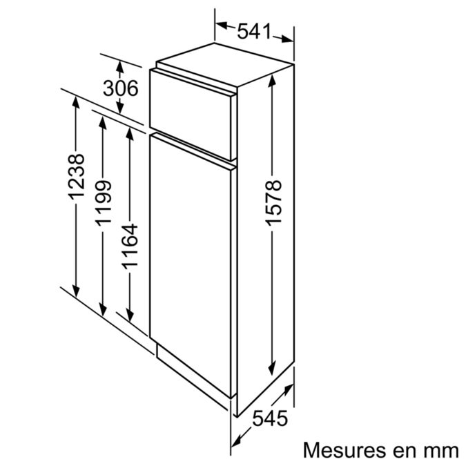 Serie | 4 Réfrigérateur-congélateur KID28A30 KID28A30-5
