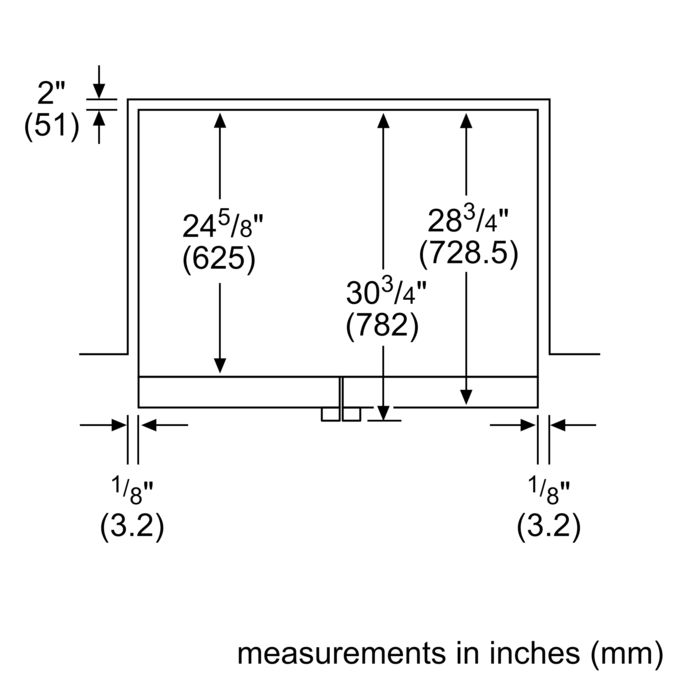 800 Series French Door Bottom Mount Refrigerator 36'' Easy clean stainless steel B21CT80SNS B21CT80SNS-51