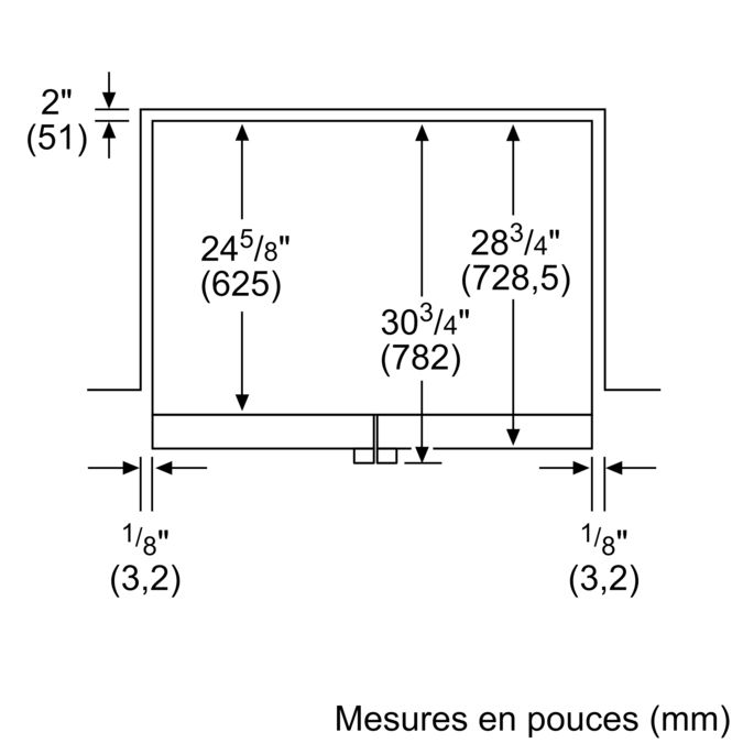 Série 800 Réfrigérateur à portes françaises congélateur en bas 36'' acier inox B21CL80SNS B21CL80SNS-12