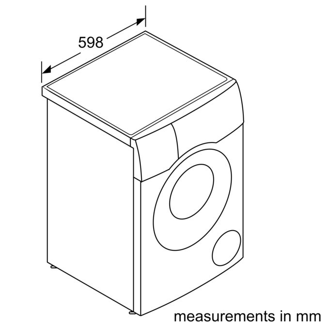 Series 8 Washer dryer 10.5/6 kg 1400 rpm WNC25410GB WNC25410GB-11