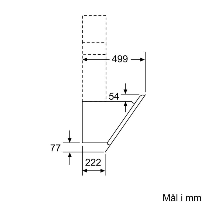 iQ700 Væghængt emhætte 90 cm klart glas med sort tryk, Sort LC91KWW61S LC91KWW61S-11
