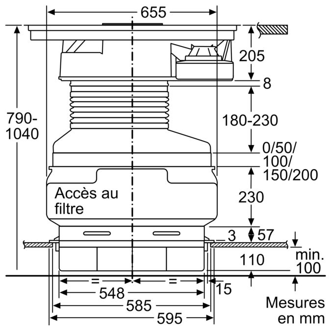 Série 6 Table induction aspirante 80 cm PVS851F21E PVS851F21E-4