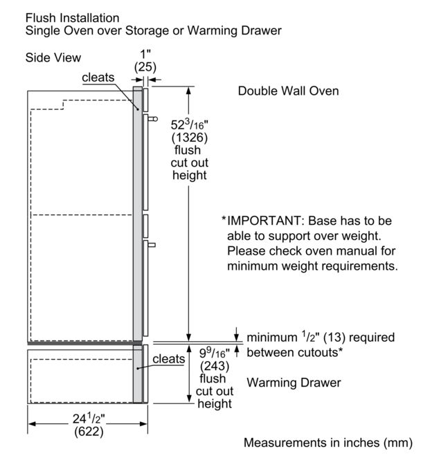 500 Series Double Wall Oven 30'' HBL5651UC HBL5651UC-9