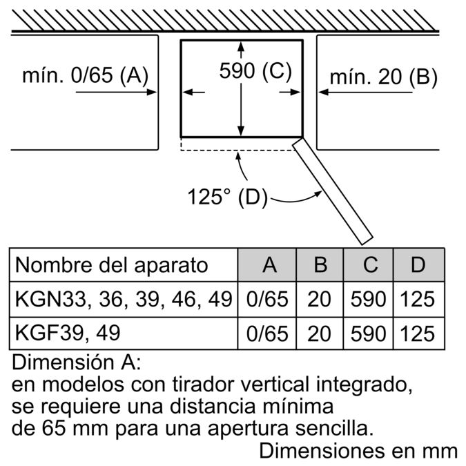 Serie 4 Frigorifico No Frost VarioStyle sin puertas de colores 186 x 60 cm KGN36IJ3CK KGN36IJ3CK-8