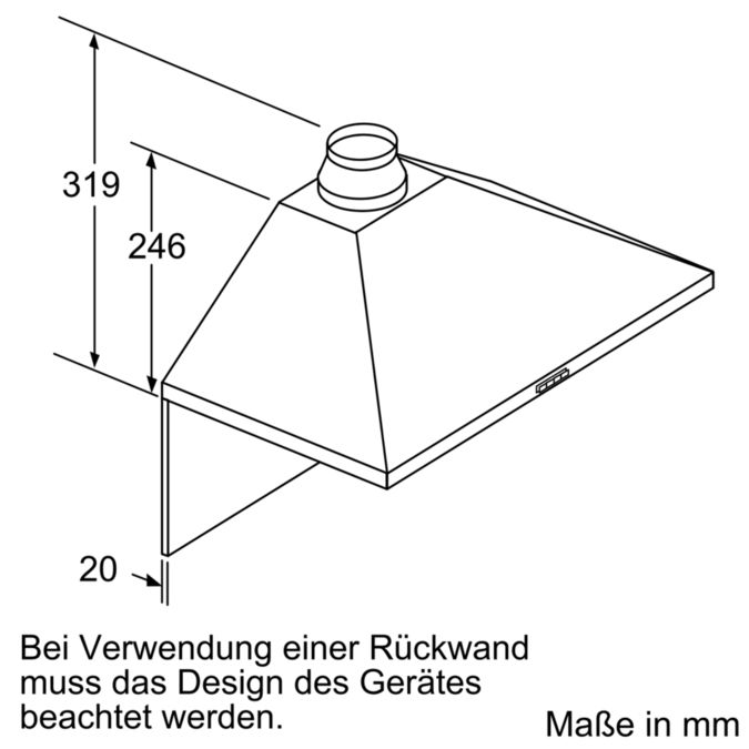 Serie 2 Wandesse 90 cm Edelstahl DWP96BC50 DWP96BC50-6