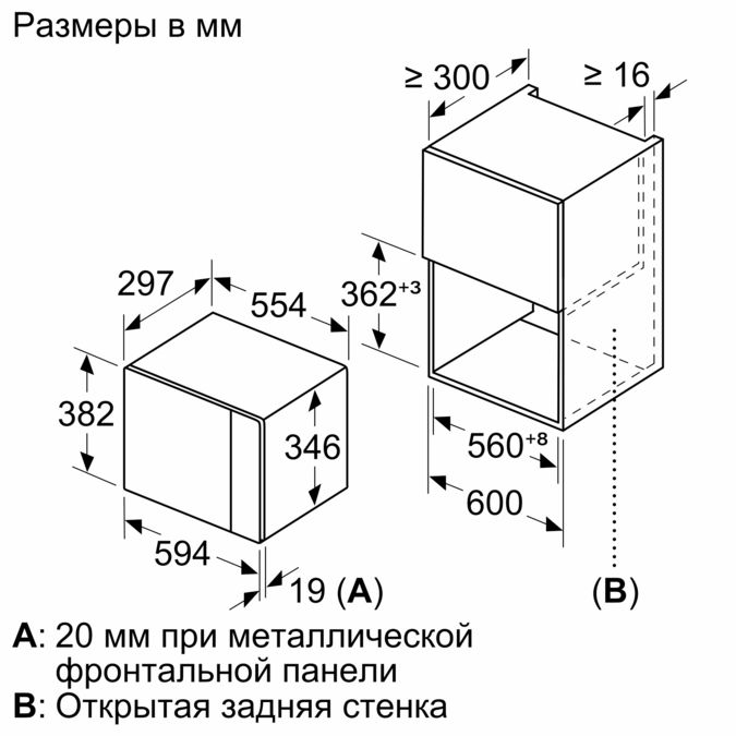 Bosch bfl524mb0 схема встраивания