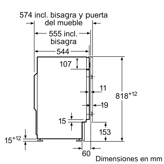 Serie 6 Lavadora integrable 8 kg 1200 r.p.m. WIW24305ES WIW24305ES-9