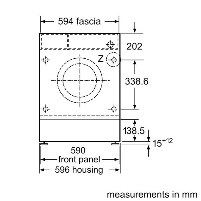 bosch serie 6 wiw28301gb integrated