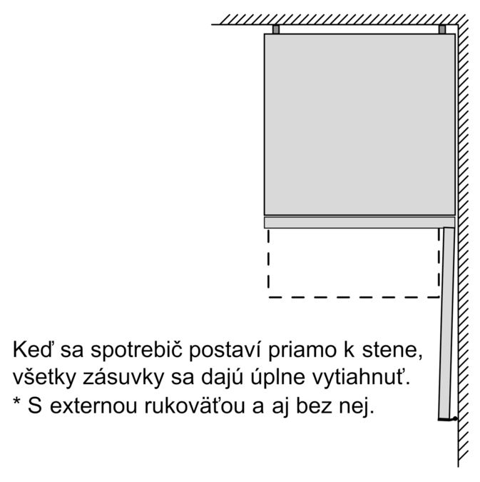 Séria 4 Voľne stojaca chladnička s mrazničkou dole 203 x 60 cm Vzhľad nerez KGN397LEP KGN397LEP-9