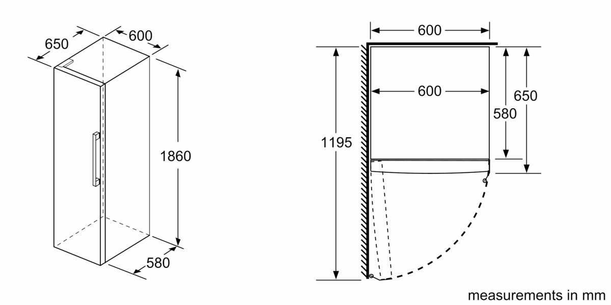 Refrigerateur-avec-congelateur BOSCH Kdn46vl20 Réfrigérateur/Congélateur  Pose Libre Largeur 70 Cm Profondeur 65 Cm Hauteur 185 Cm 375 Litres  Congélateur Haut Classe A+ Inoxlook moins cher