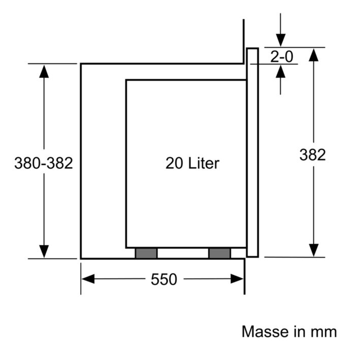 Serie 4 Einbau-Mikrowelle Edelstahl BEL523MS0 BEL523MS0-7