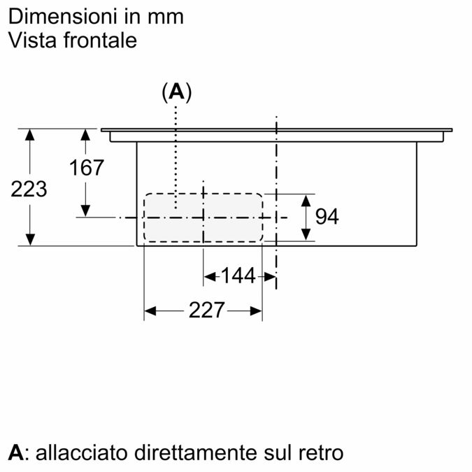 PIE631B15E Induction hob with integrated ventilation system Bosch IT