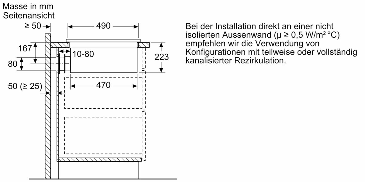 Serie 8 Induktions Kochfeld mit integriertem Dunstabzug 80 cm Mit Rahmen aufliegend PXX875D67E PXX875D67E-19
