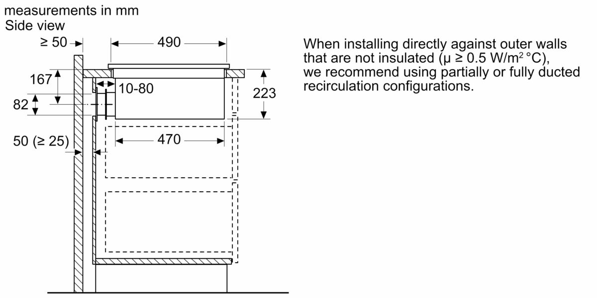 Series 8 Induction hob with integrated ventilation system 80 cm surface mount with frame PXX875D67E PXX875D67E-19