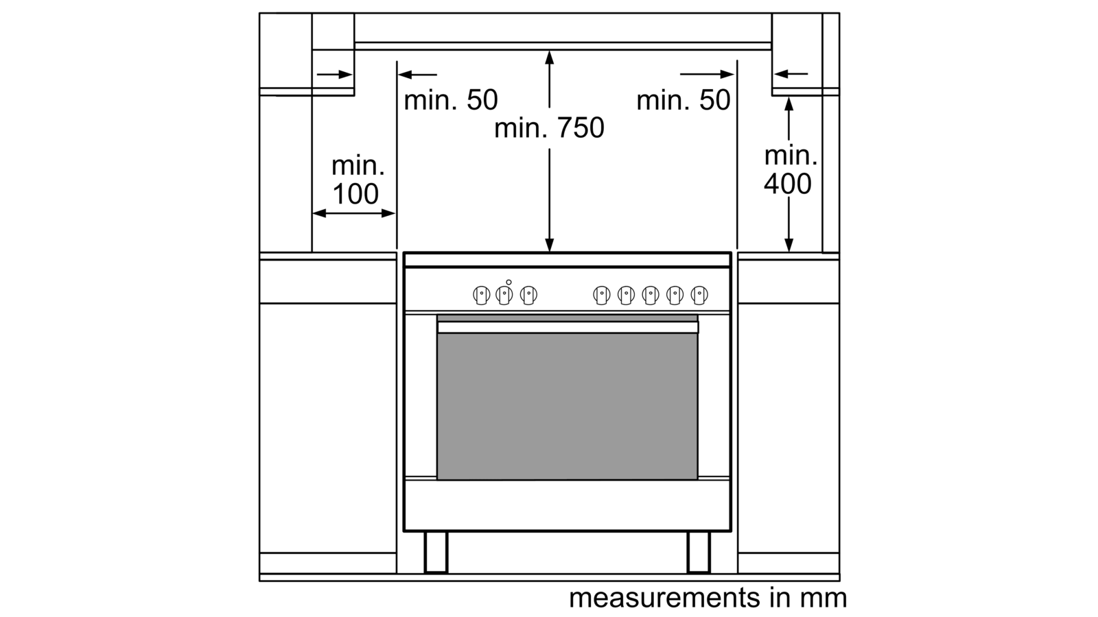 Bosch Hsb738257m Dual Fuel Range Cooker