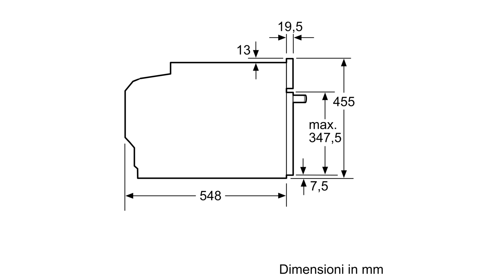 BOSCH - CMG676BS1 - Forno compatto combinato con microonde da incasso