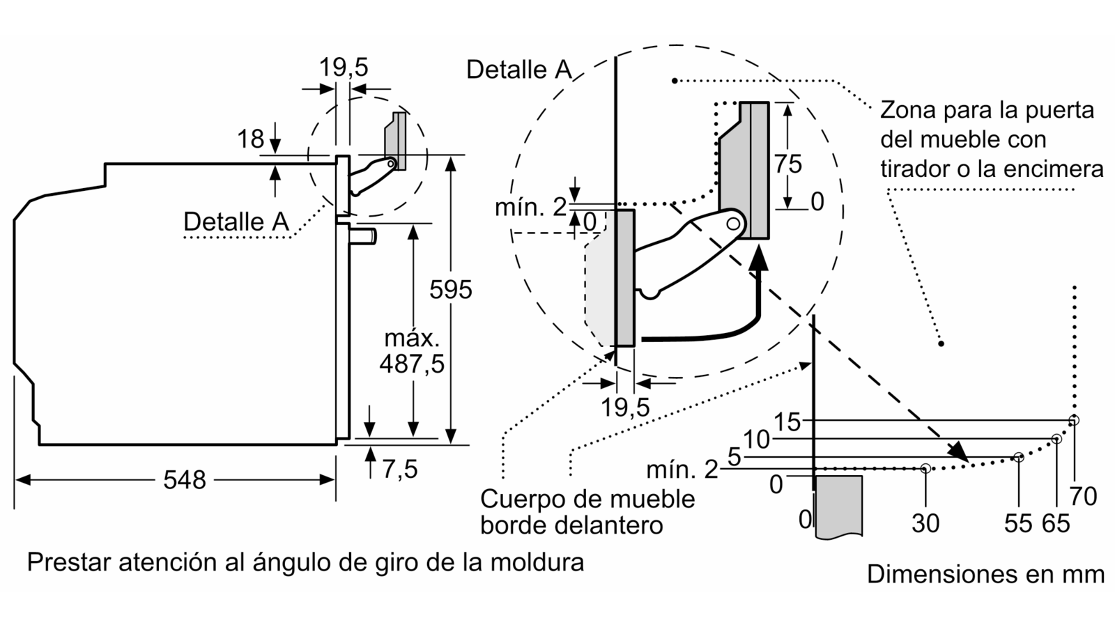 BOSCH - HRG635BS1 - Horno con vapor