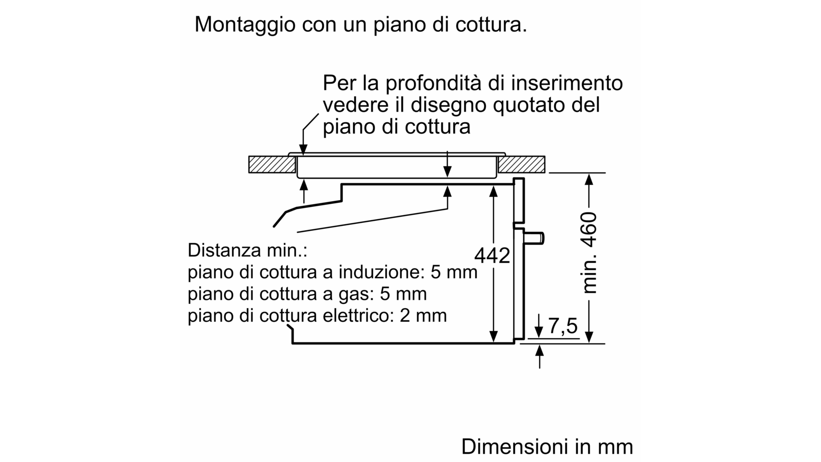 BOSCH - CMG676BS1 - Forno compatto combinato con microonde da incasso