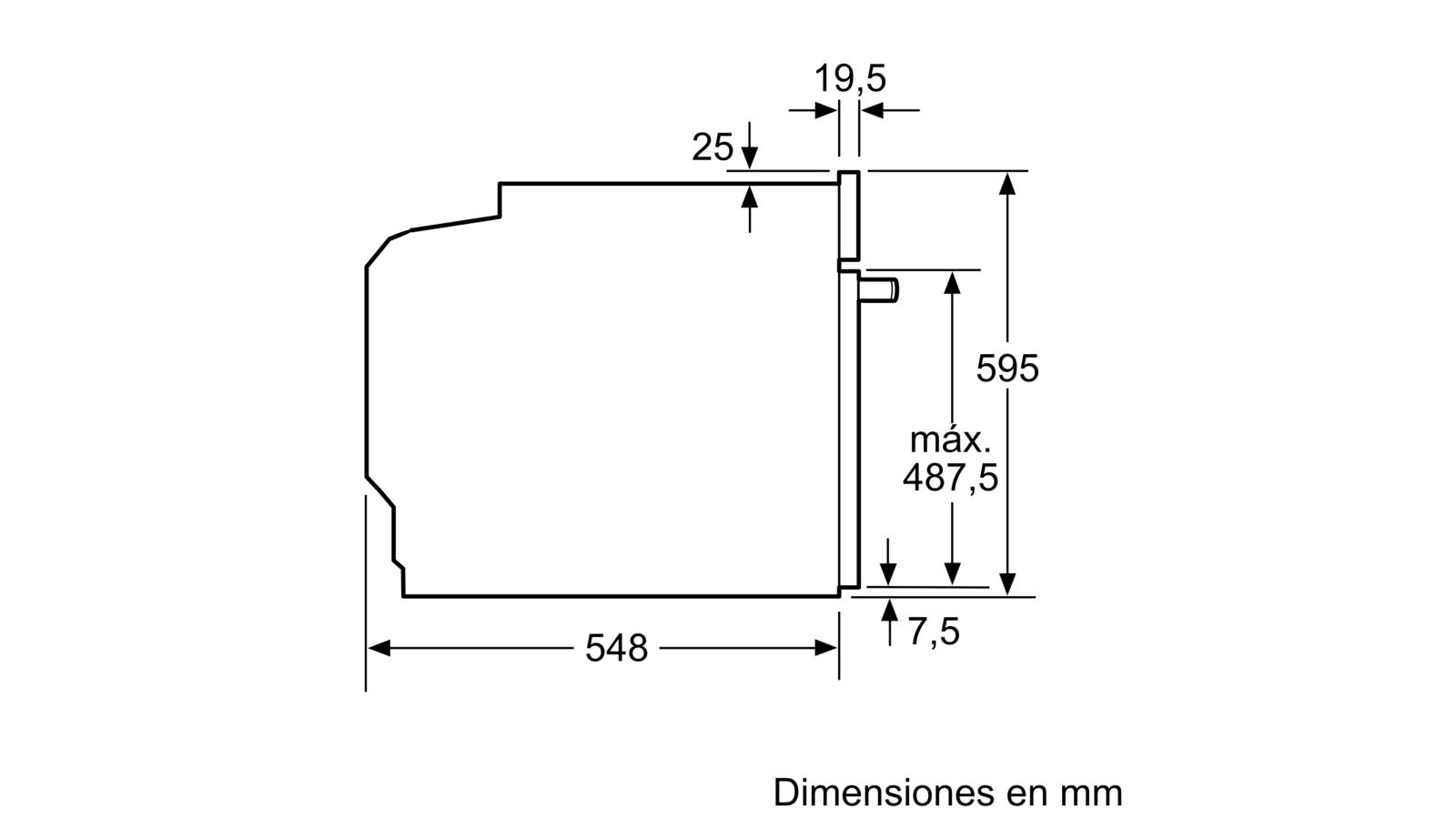 BOSCH - HBA514BS1 - Horno
