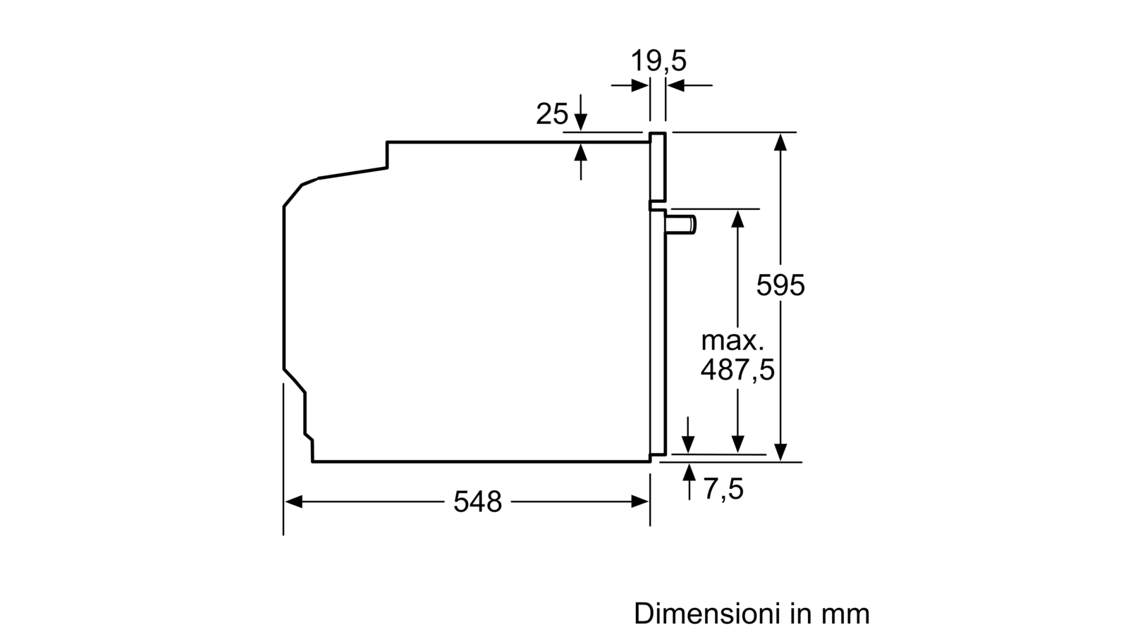 BOSCH - HBA574BR0 - Forno da incasso