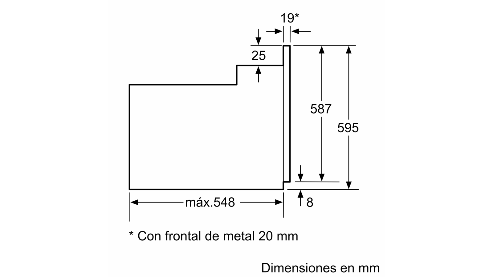 BOSCH - HBF011BR0 - Horno